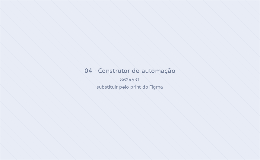 Construtor de automação do CRM